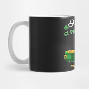 Happy St Patrick_s Day For Golden retriever Lovers Mug